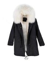 Parka Jacket Black & White - Women - UGG Specialist Australia